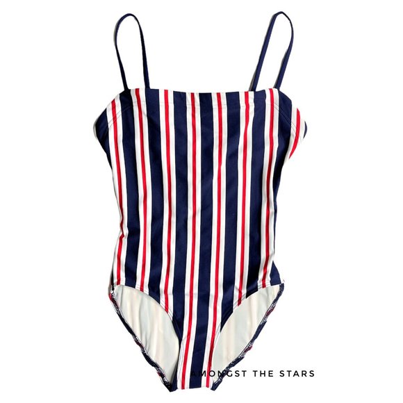 Solid & Striped The Gemma Americana One Piece Bathing Suit - Picture 4 of 10